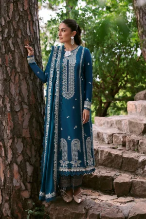 EMBROIDERED LAWN - | 3PC | RWW -1