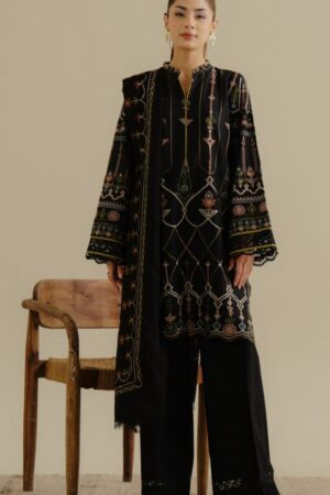 EMBROIDERED LAWN - | 3PC | ZS-1