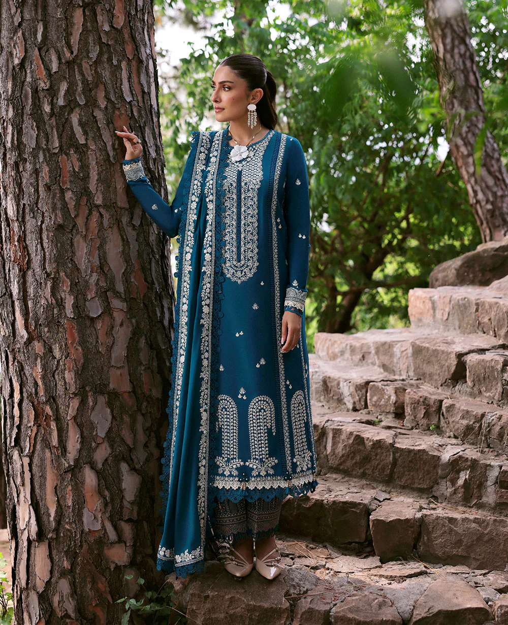 EMBROIDERED LAWN - | 3PC | RWW -1